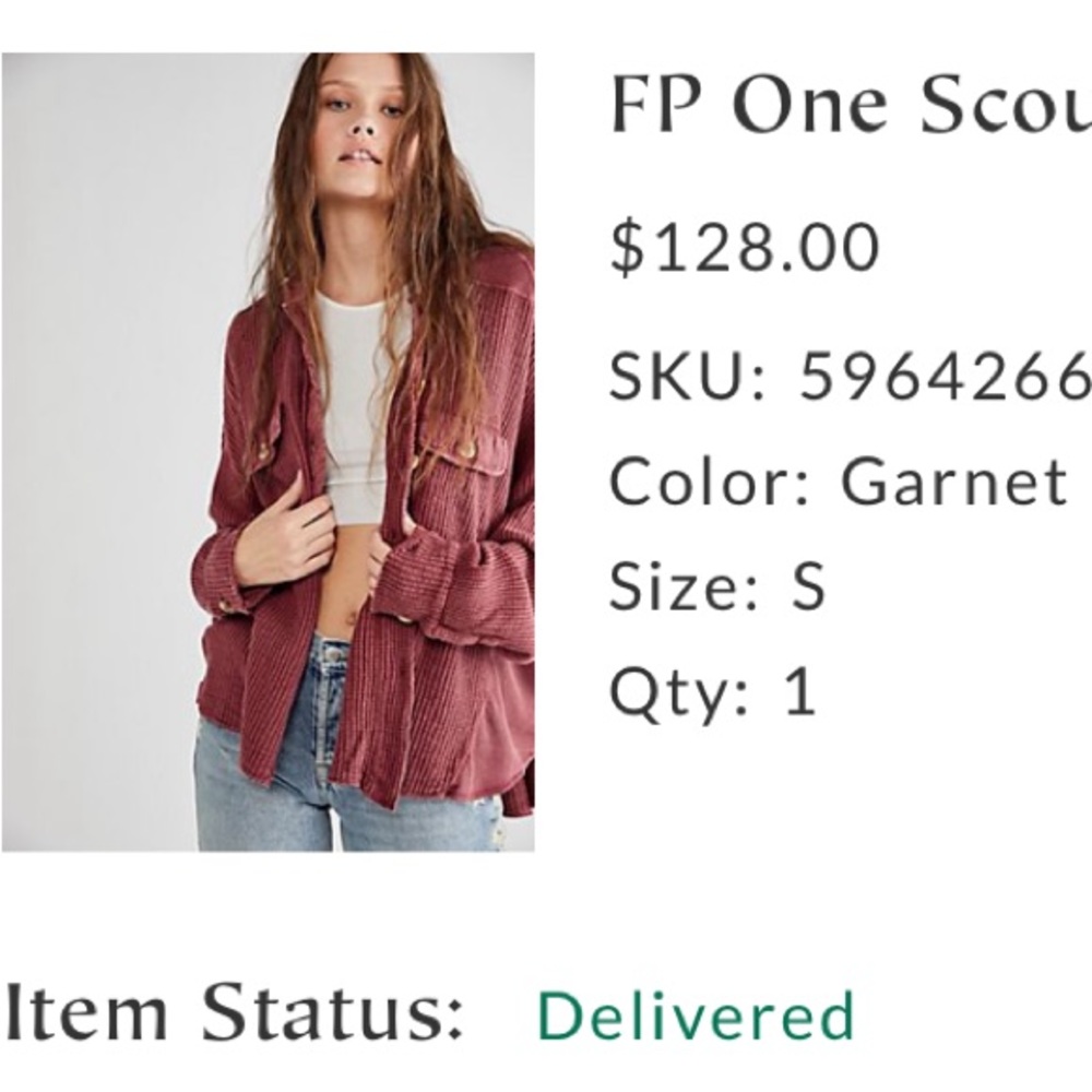 SOLD out scout jacket